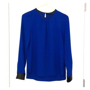 Zara Cobalt Blue Blouse in XS